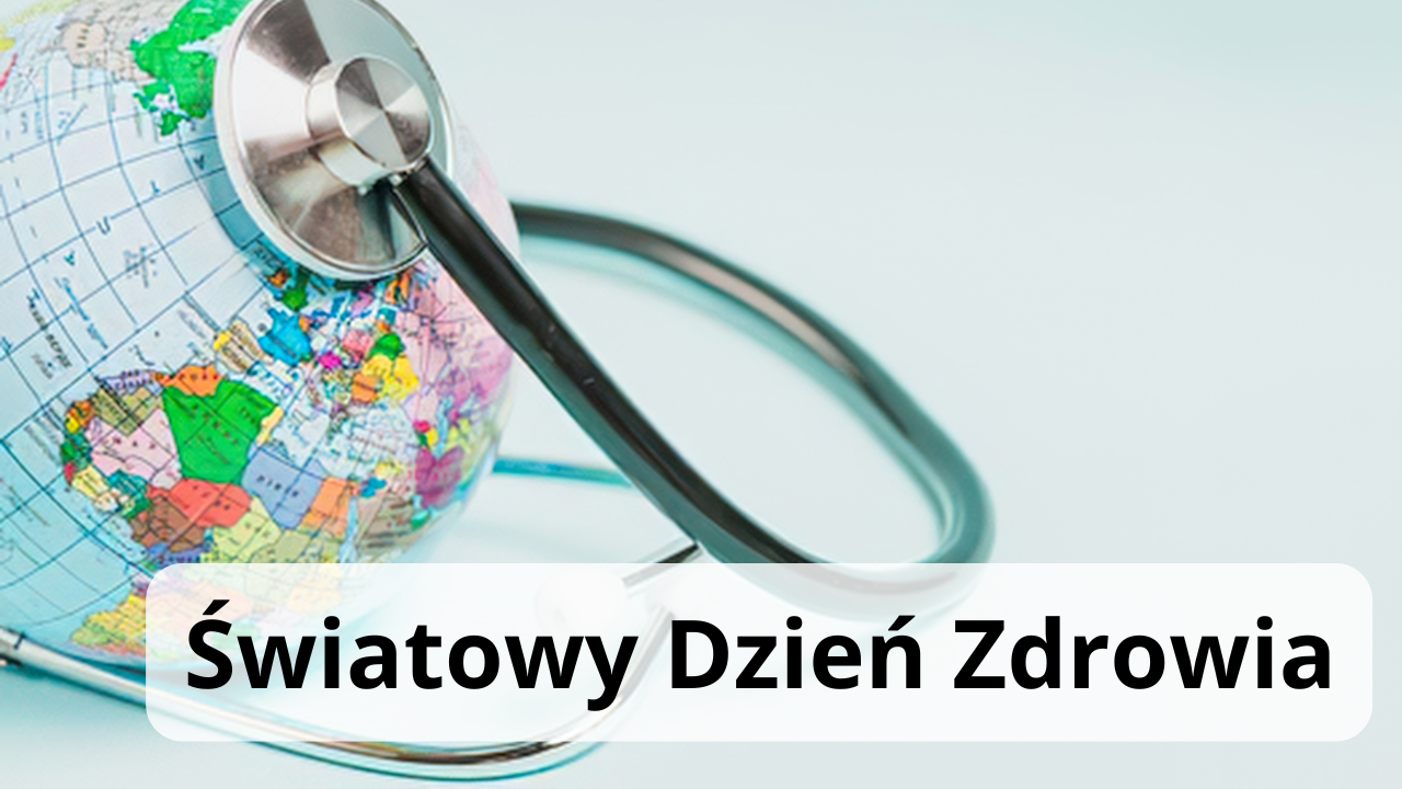 słuchawki medyczne przyłożone do całej planety